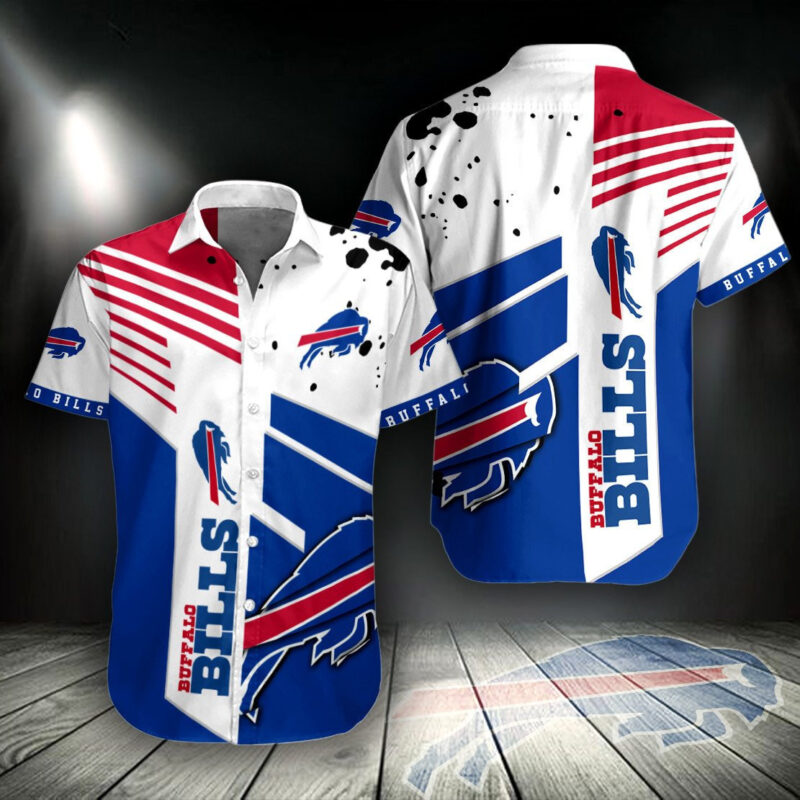 Buffalo Bills NFL Sport Pattern Hawaiian Shirt V1