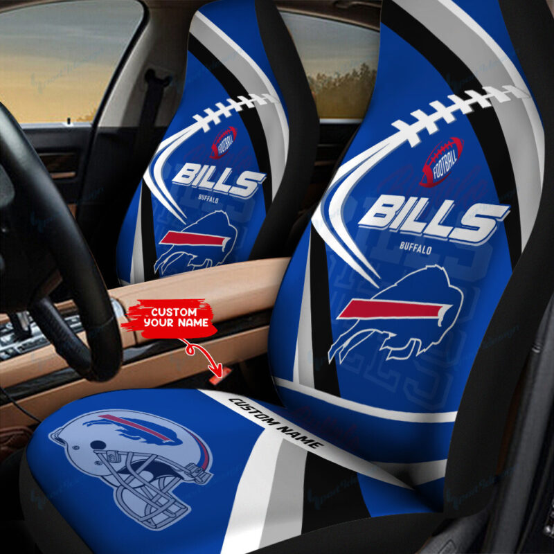 Buffalo Bills Personalized Car Seat Covers BG254