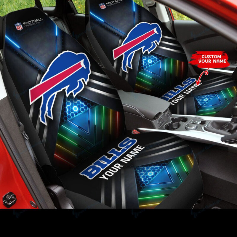 Buffalo Bills Personalized Car Seat Covers BG304