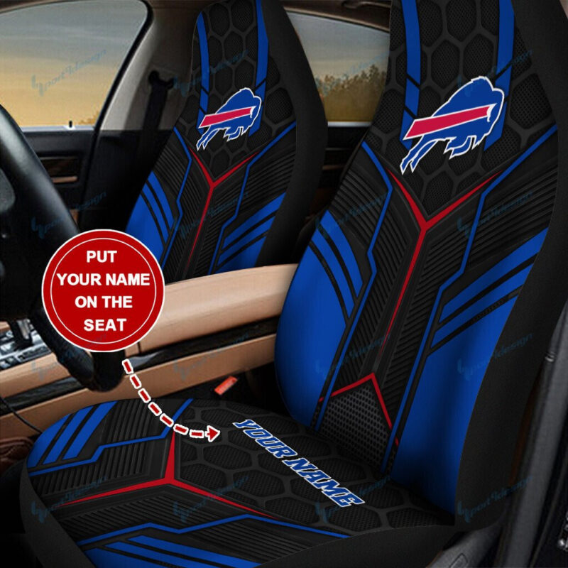 Buffalo Bills Personalized Car Seat Covers BG64