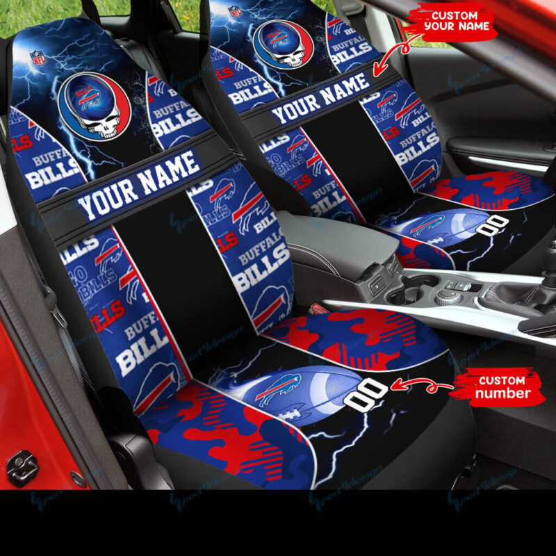 Buffalo Bills Personalized Car Seat Covers BG98