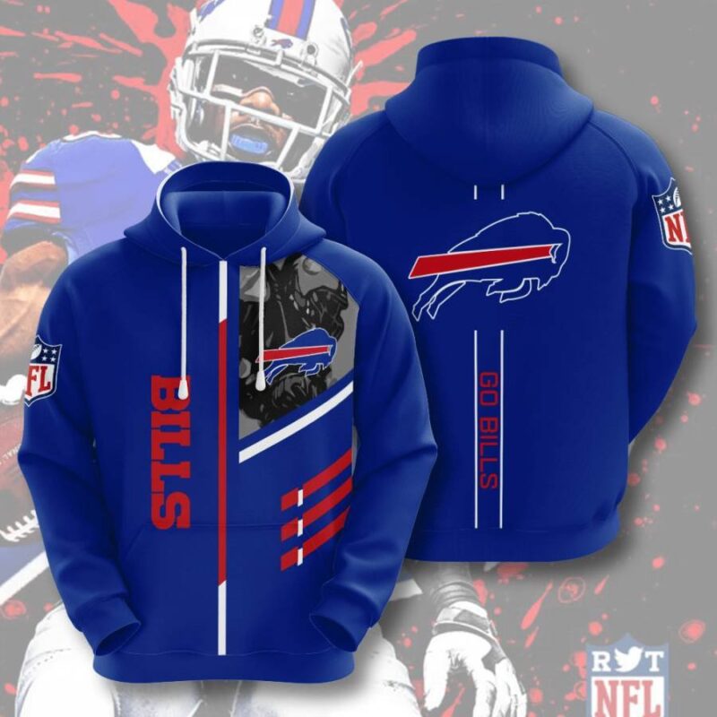 Buffalo Bills Usa Hoodie 3D