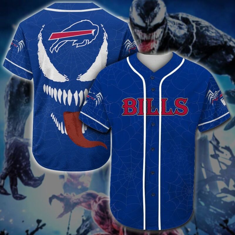 Buffalo Bills Venom Baseball Jersey