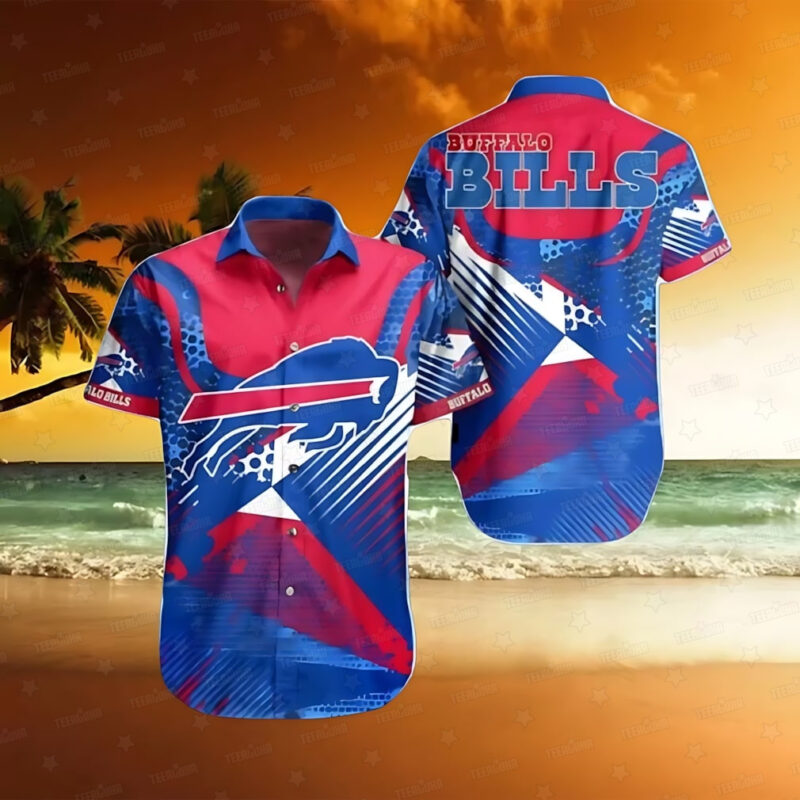 Buffalo Bills Wave Motion Hawaiian Shirt - TeeAloha