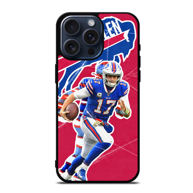 JOSH ALLEN BUFFALO BILLS FOOTBALL iPhone 15 Pro Max Case Cover