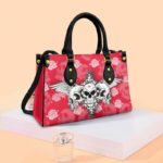 Kansas City Chiefs Skull Flowers Pattern Limited Edition Fashion Lady Handbag Nla048710 - ChiefsFam