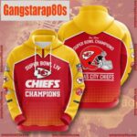 NFL Kansas City Chiefs All Over Print Unisex Hoodie For Men, Women - Gangstarap80S