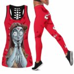 Kansas City Chiefs Sally Halloween Limited Edition All Over Print Combo Leggings Tank Top S-5xl Nla024110 - ChiefsFam