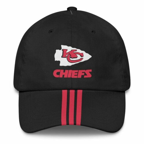 Classic Stripe Kansas City Chiefs Baseball Cap - ChiefsFam