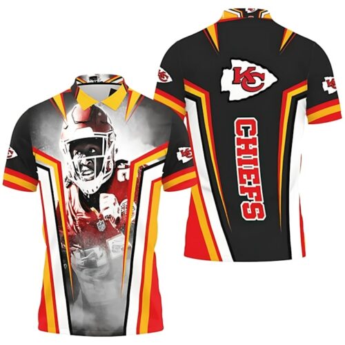 Damien Williams 27 Kansas City Chiefs Polo Shirt - ChiefsFam