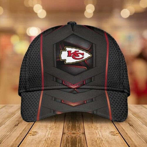 Hex Shield Kansas City Chiefs Baseball Cap - ChiefsFam