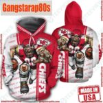 NFL Kansas City Chiefs Legends All Over Print Unisex Hoodies - Gangstarap80S