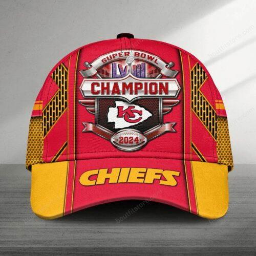 Kansas City Chiefs 2024 Super Bowl Victory Baseball Cap - ChiefsFam