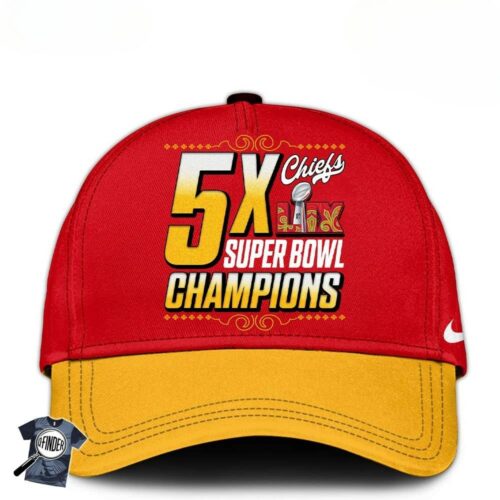 Kansas City Chiefs Back To Back Super Bowl LIX Baseball Cap - ChiefsFam