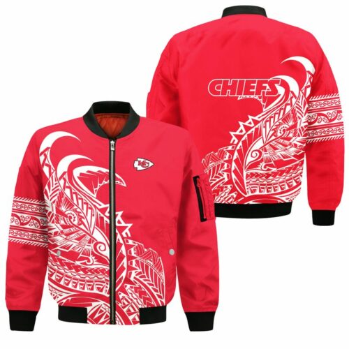 Kansas City Chiefs Bomber Jackets NEW021010 - ChiefsFam