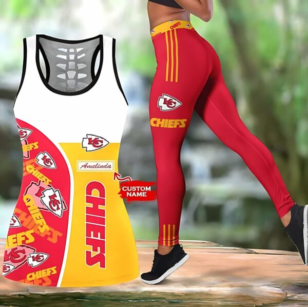 Kansas City Chiefs Custom Red and Yellow Sportswear Set - ChiefsFam