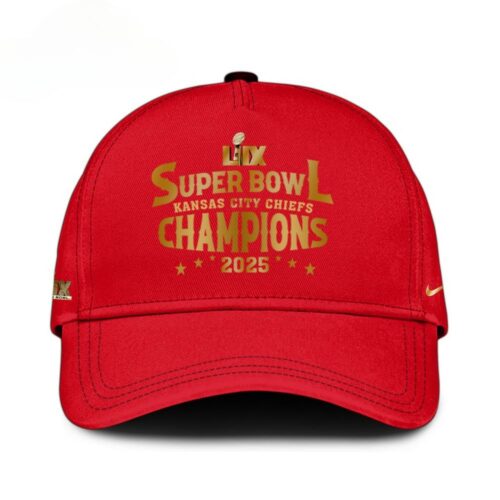 Kansas City Chiefs LIX Super Bowl 2025 Baseball Cap - ChiefsFam