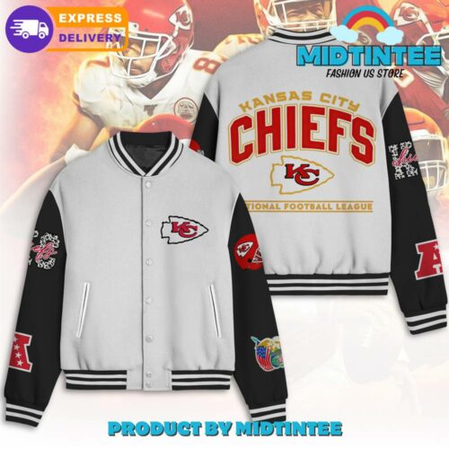 Kansas City Chiefs National Football League Baseball Jacket - Midtintee