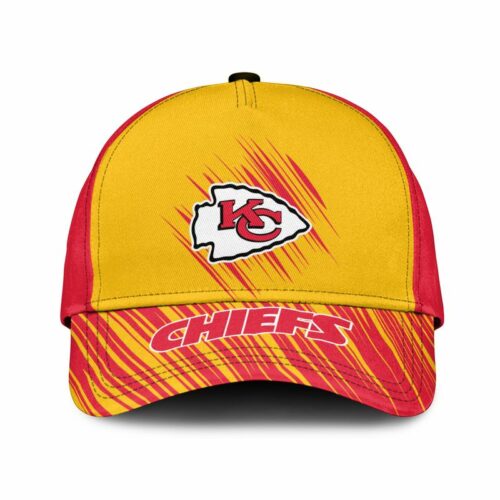 Kansas City Chiefs Scratch Patterns Baseball Cap - ChiefsFam