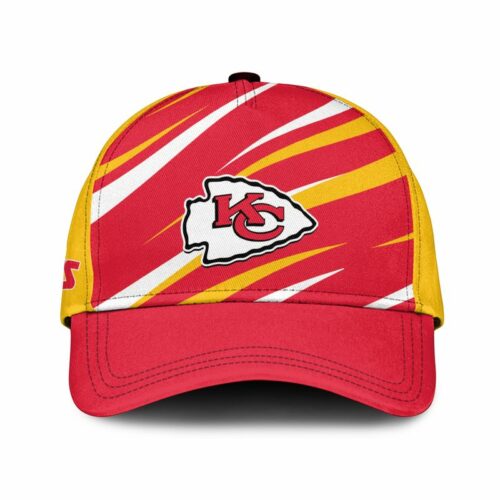 Kansas City Chiefs Speed Patterns Baseball Cap - ChiefsFam