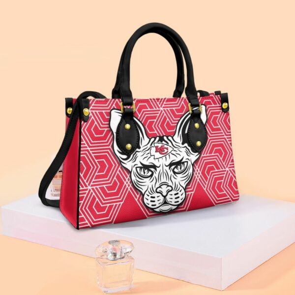 Kansas City Chiefs Sphynx Cat Pattern Limited Edition Fashion Lady Handbag Nla053910 - ChiefsFam