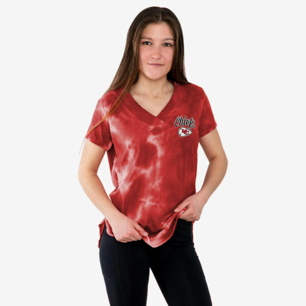 Kansas City Chiefs Summer V-neck Women T-shirt 144