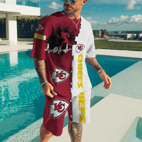 Kansas City Chiefs T-shirt and Shorts BG36