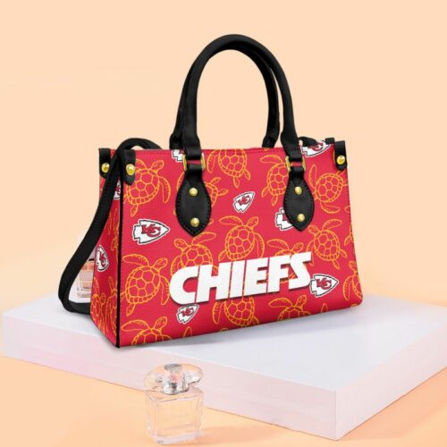 Kansas City Chiefs Turle Pattern Limited Edition Fashion Lady Handbag New045310 - ChiefsFam