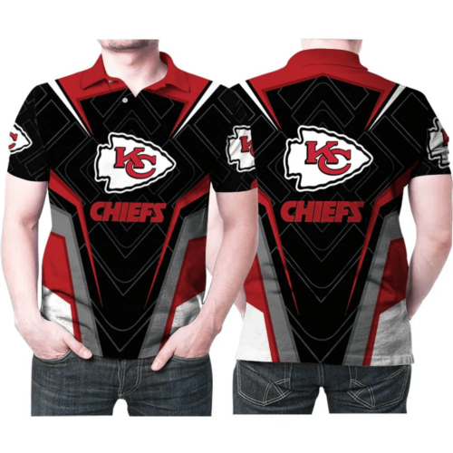 Kansas City Chiefs Vortex Warrior Polo Shirt - ChiefsFam