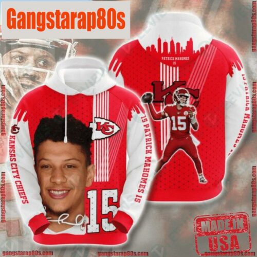 NFL Kansas City Chiefs All Over Print Unisex Hoodies For Fan - Gangstarap80S