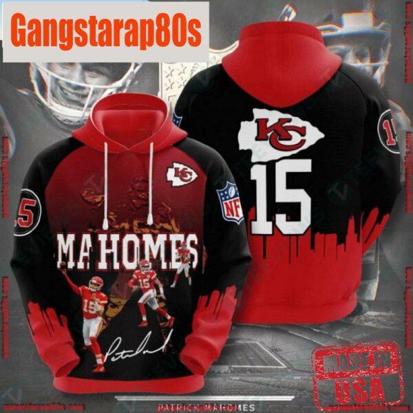 NFL Kansas City Chiefs All Over Print Unisex Hoodies - Gangstarap80S