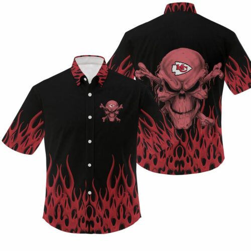 NFL Kansas City Chiefs Hawaiian Shirt Unisex Sizes NEW001210 - ChiefsFam