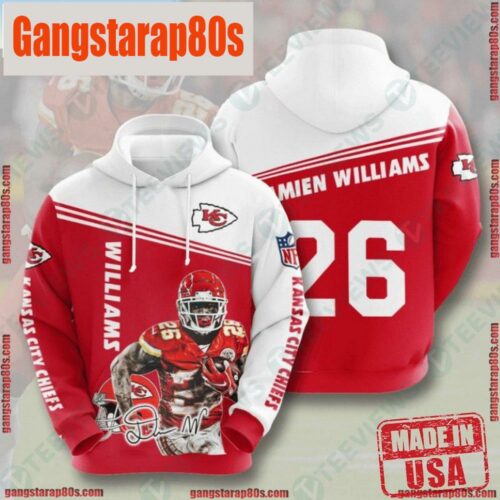 NFL Kansas City Chiefs Mens Sports Unisex Hoodies - Gangstarap80S