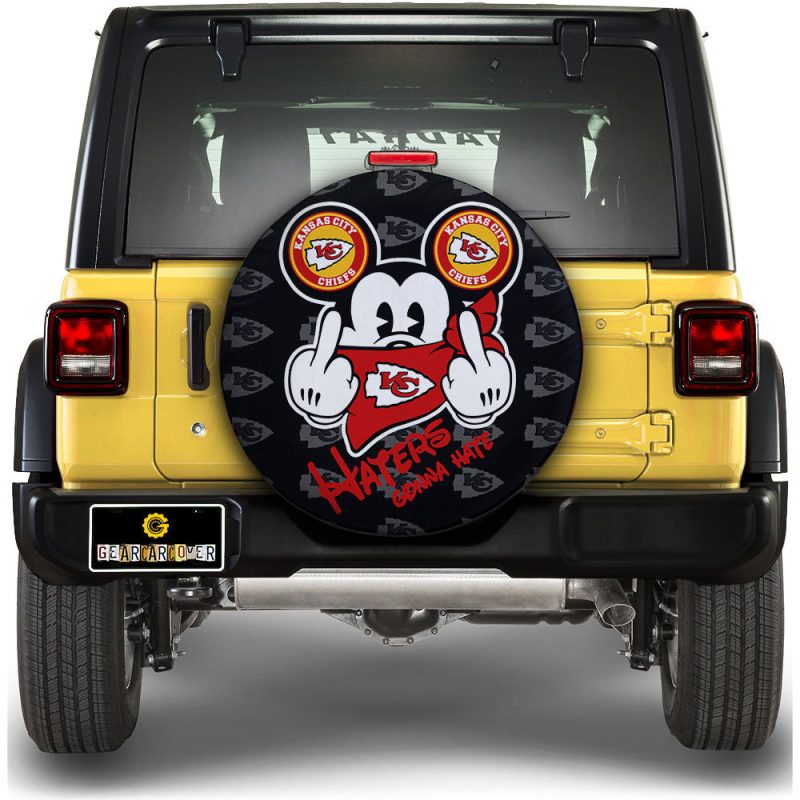 Kansas City Chiefs Spare Tire Covers Custom Car Accessories