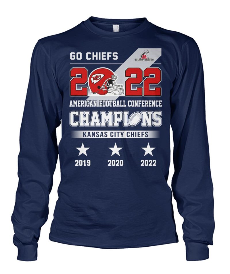NFL Kansas City Chiefs American Football Conference Champions Lim - ChiefsFam