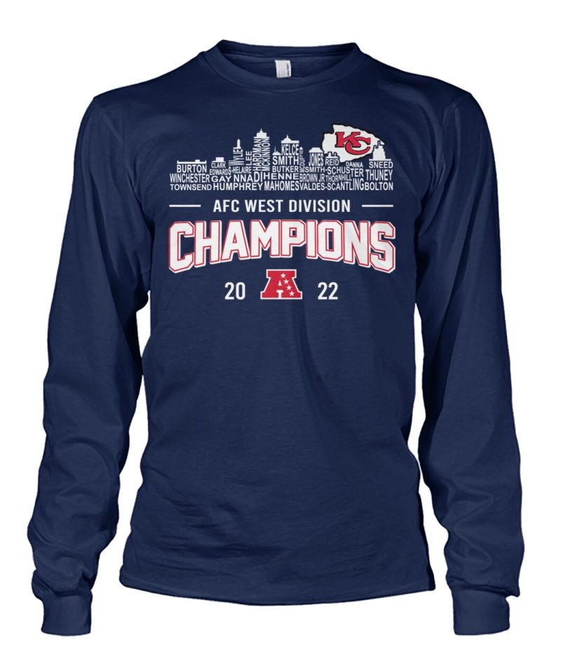 NFL Kansas City Chiefs American Football Conference Champions Lim - ChiefsFam