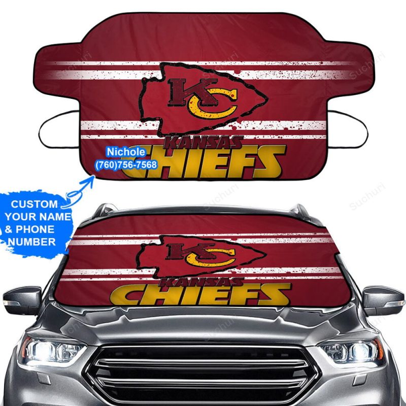 Personalized Name And Custom Your Phone Number Kansas City Chiefs Embl