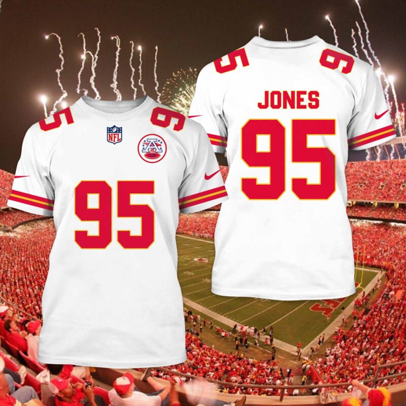 Chris Jones Kansas City Chiefs American Football Conference Champions T-Shirts - ChiefsFam
