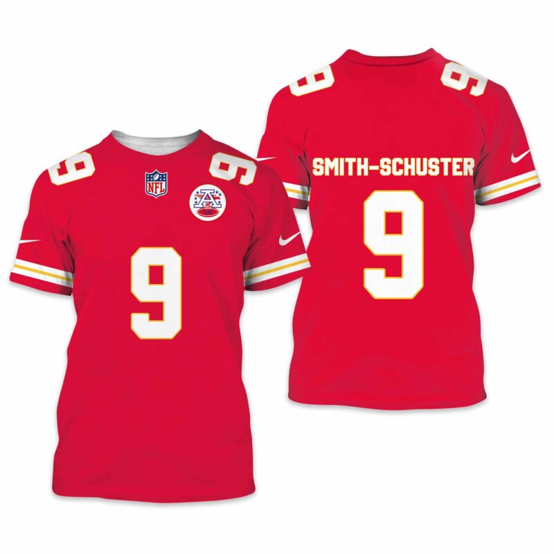 Juju Smith-Schuster Kansas City Chiefs American Football Conference Champions T-Shirts - ChiefsFam