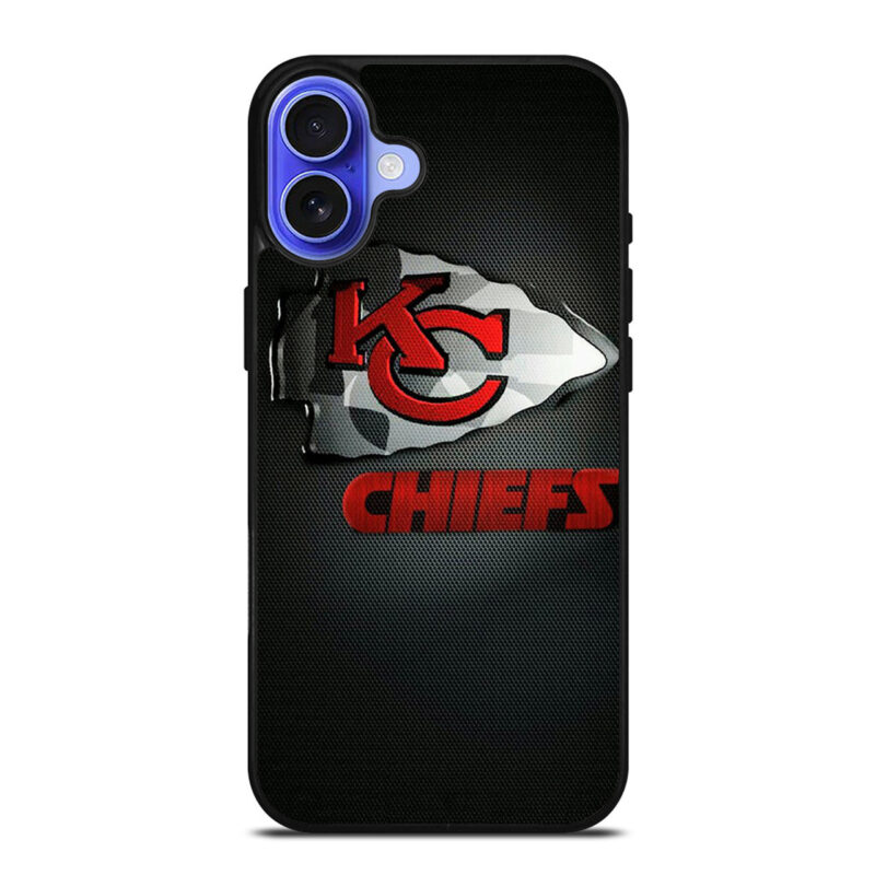 KANSAS CHIEFS FOOTBALL LOGO TEAM ICON iPhone 16 Case Cover
