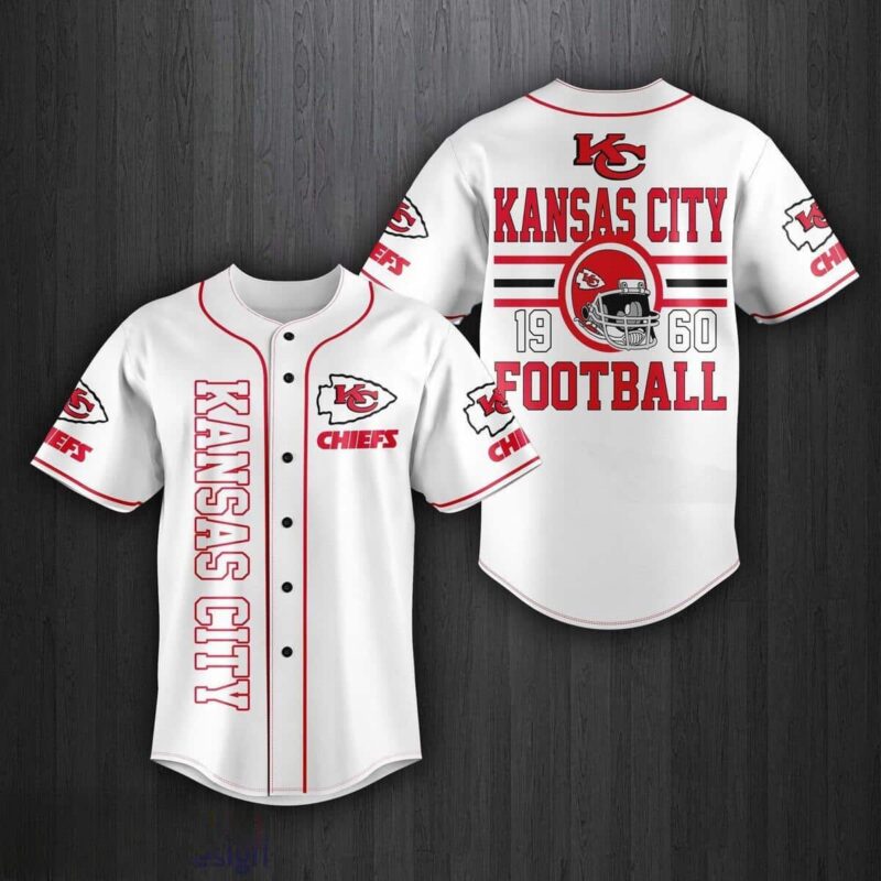 Kansas City Chiefs 19 60 Football Baseball Jersey - ChiefsFam
