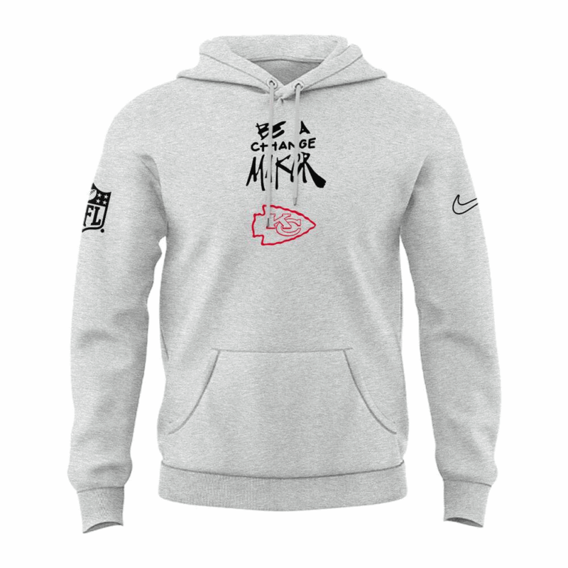Kansas City Chiefs Be A Change Maker Hoodie - ChiefsFam
