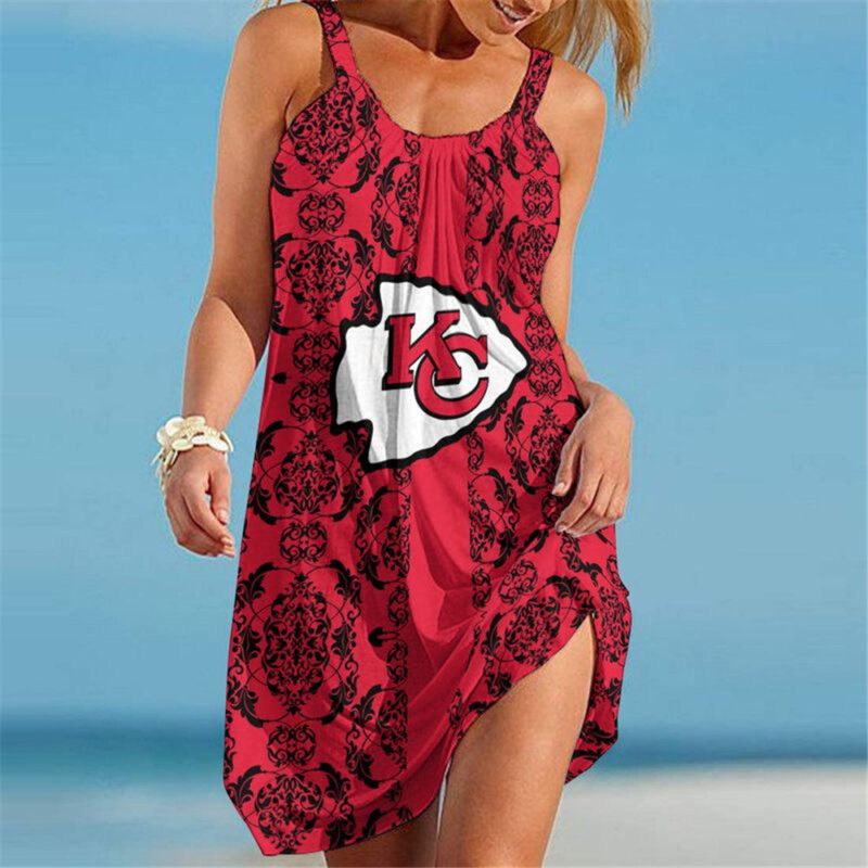 Kansas City Chiefs Beach Dress BG111