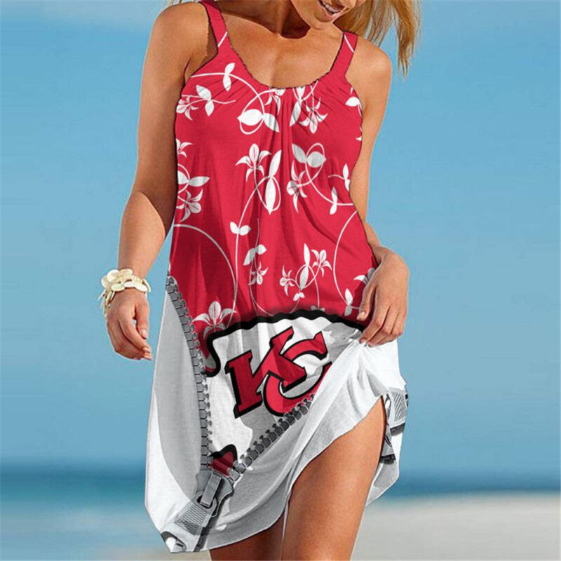 Kansas City Chiefs Beach Dress BG134