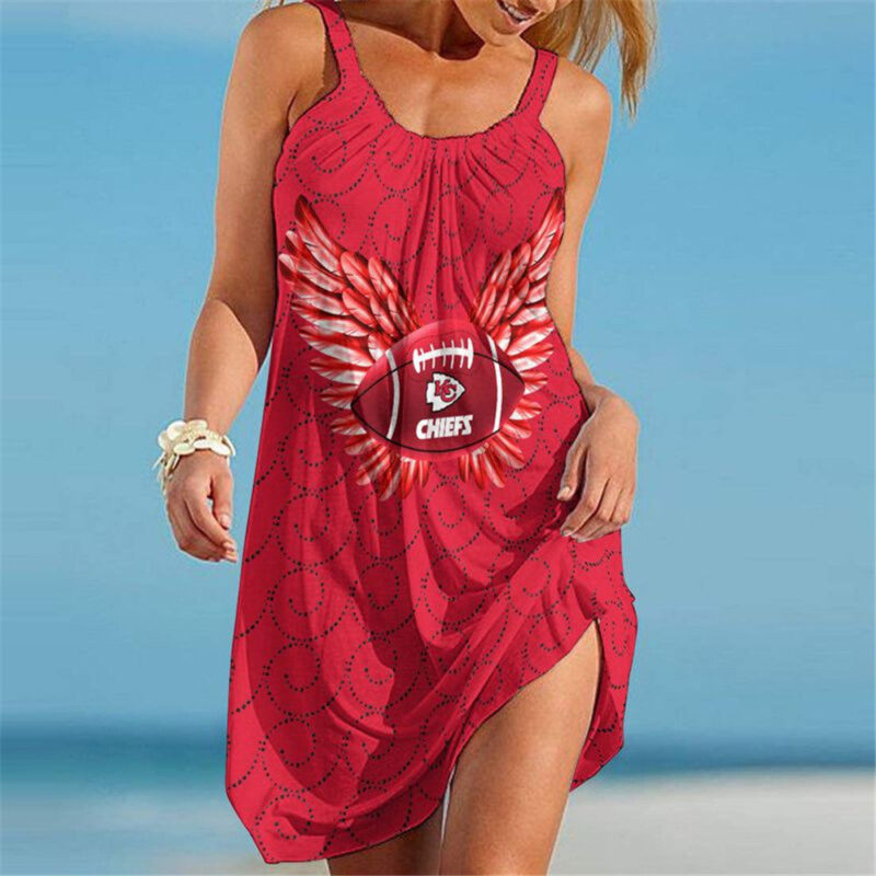 Kansas City Chiefs Beach Dress BG90