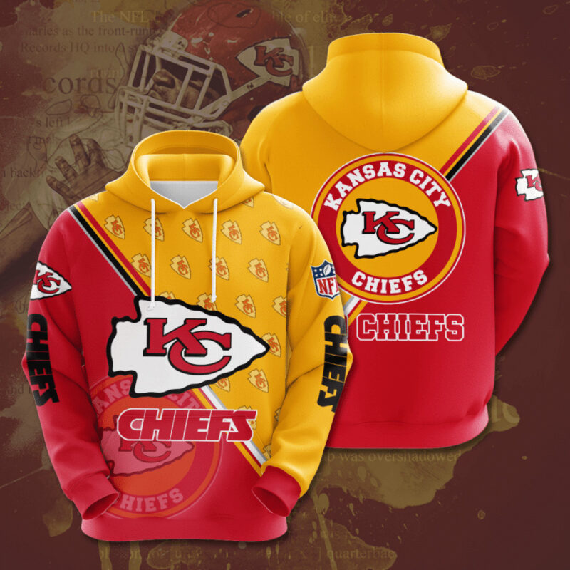 Kansas City Chiefs Classic Emblem Pullover Hoodie - ChiefsFam