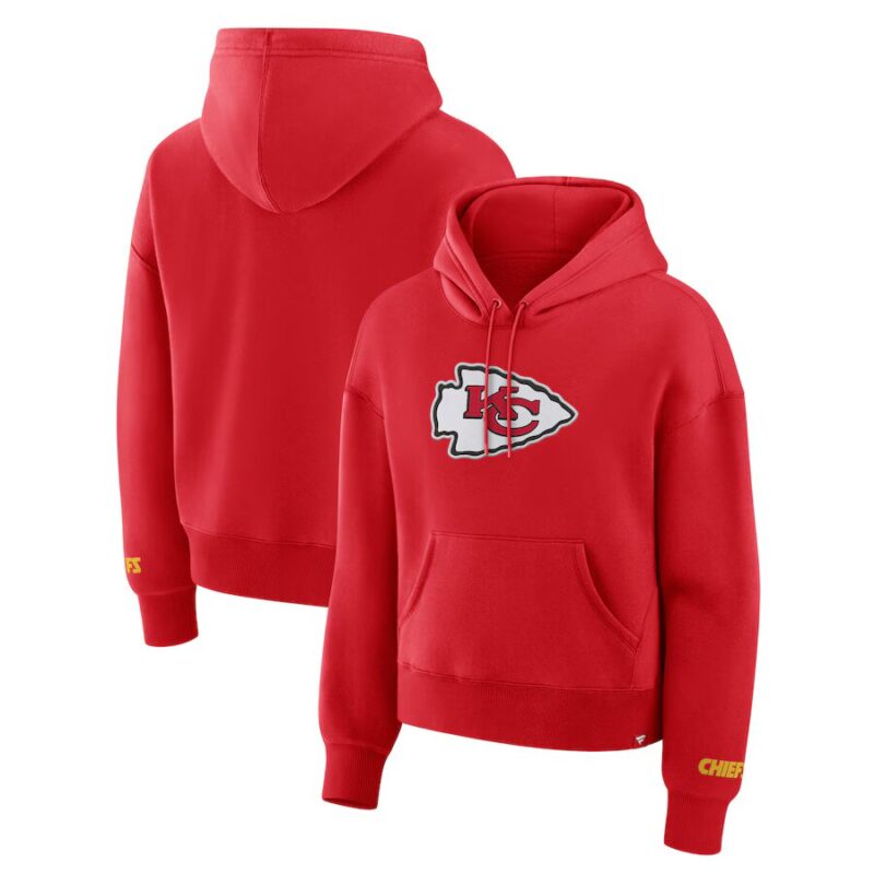 Kansas City Chiefs Classic Red Logo Hoodie - ChiefsFam