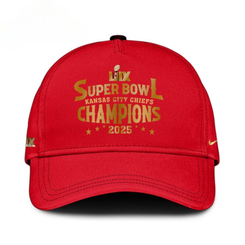Kansas City Chiefs LIX Super Bowl 2025 Baseball Cap - ChiefsFam