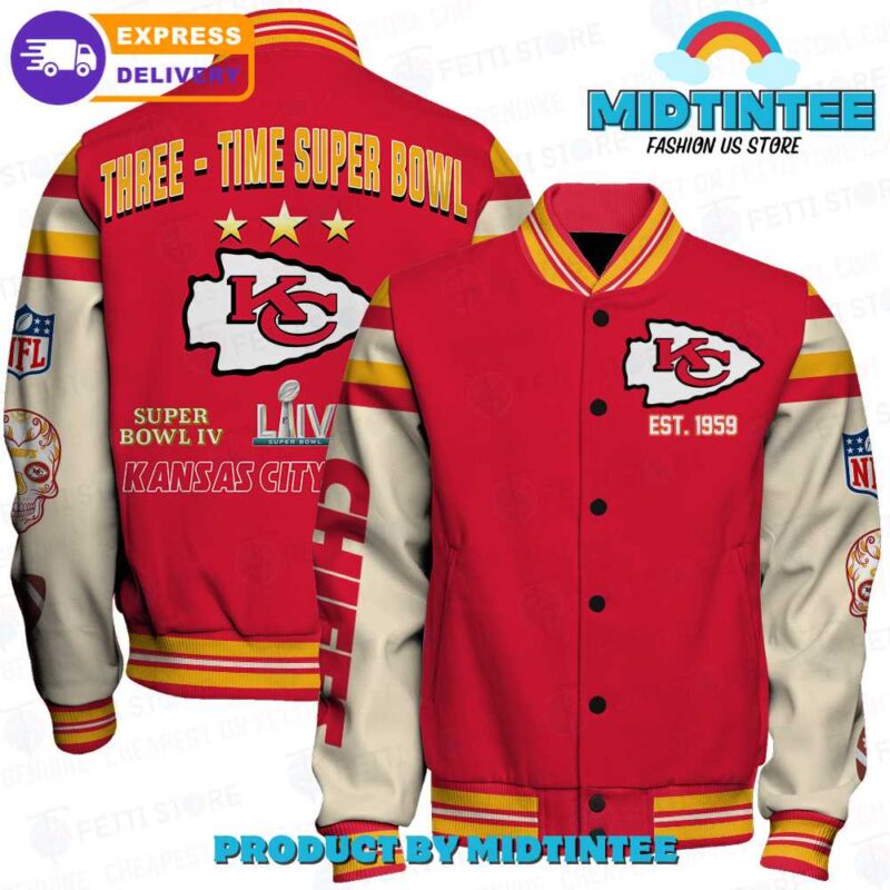Kansas City Chiefs National Football League Champions Varsity Jacket