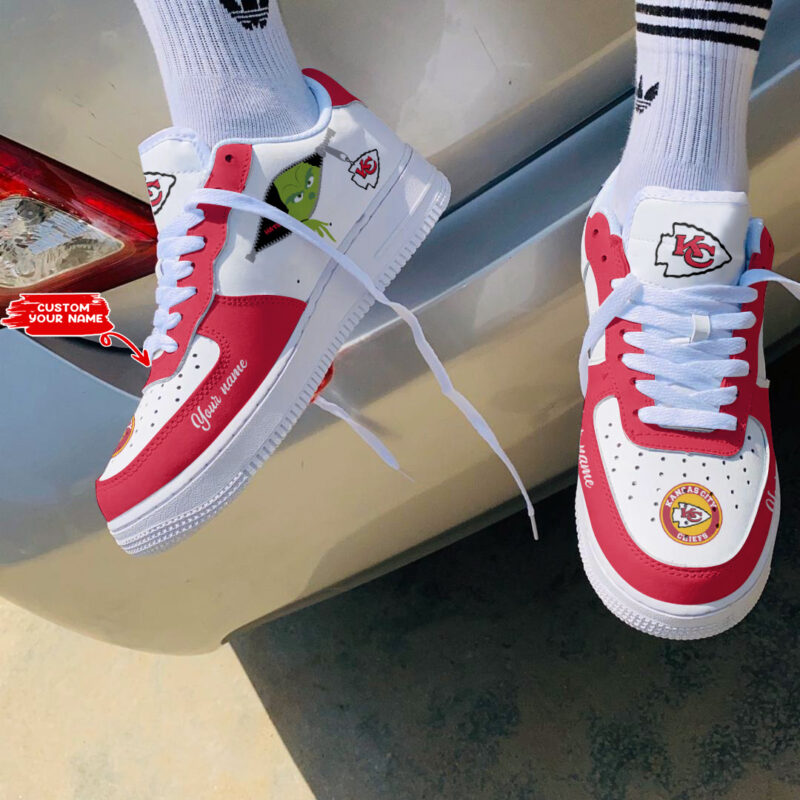 Kansas City Chiefs Personalized AF1 Shoes BGAF1S391